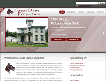 Tablet Screenshot of greatdaneproperties.com